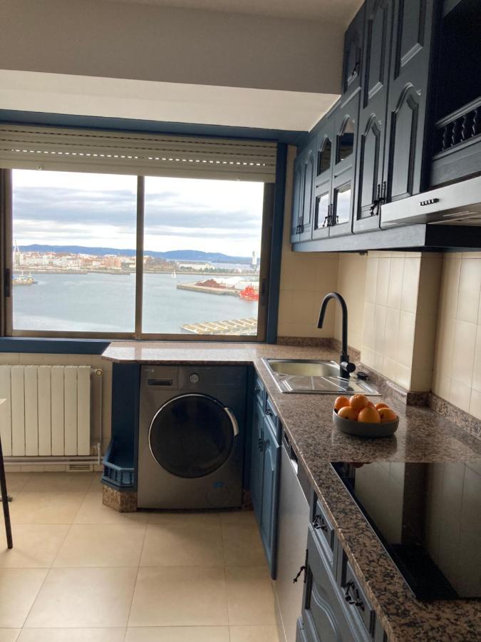 Apartamento Centro Con Vistas Al Mar. Appartement A Coruña Buitenkant foto